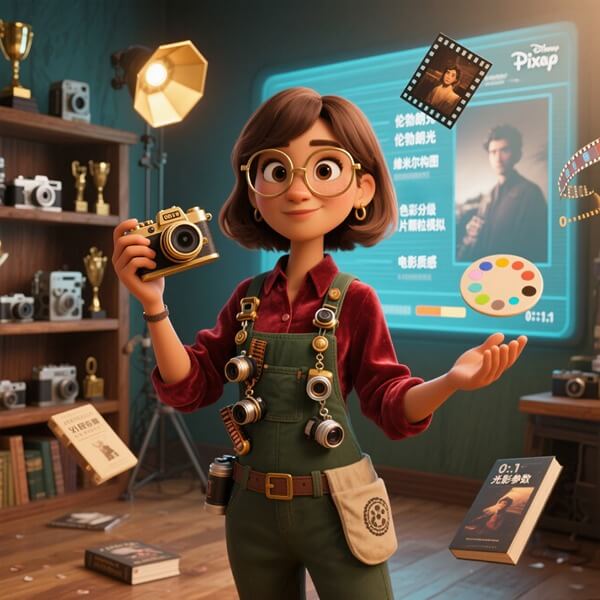 Aifaceu photography expert enhancing AI photos with cinematic lighting and film textures.