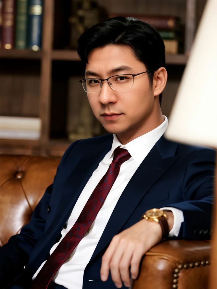 Aifaceu Portrait close-up, confident gaze, refined facial details by AI model.